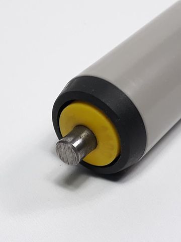 Interroll Universalförderrolle PVC Federachse 773mm – 3 Stück