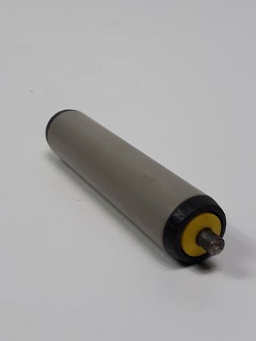 3x Interroll Tragrollen Universalförderrollen PVC Federachse 687mm 
