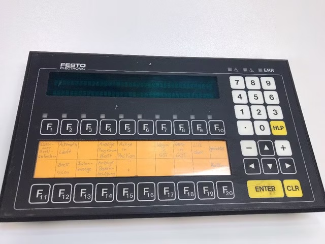 Festo Electronic PCS 600 Euroterminal 00480-B3 Lauer Steuerung  Panel