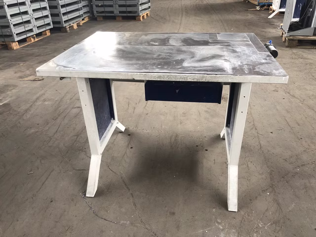 Workline Arbeitstisch Werkbank 75 x 100 x 75 cm Werktisch höhenverstellbar