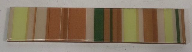 27x Fliese Bordüre 250 x 50 mm gestreift mehrfarbig Wandfliese Kachel Wandkachel