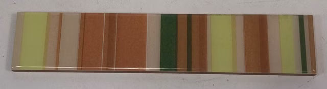 27x Fliese Bordüre 250 x 50 mm gestreift mehrfarbig Wandfliese Kachel Wandkachel