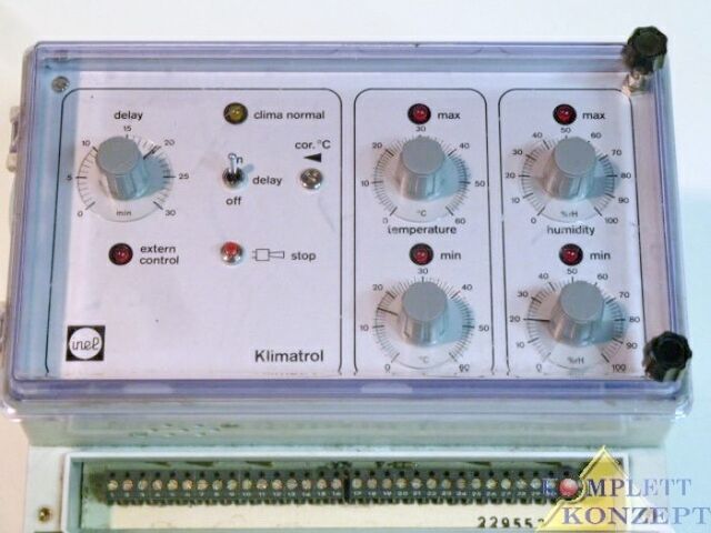 Inel Klimatrol C2 Klimaüberwachung Überwachungsgerät Klima Kontrolle Temperatur