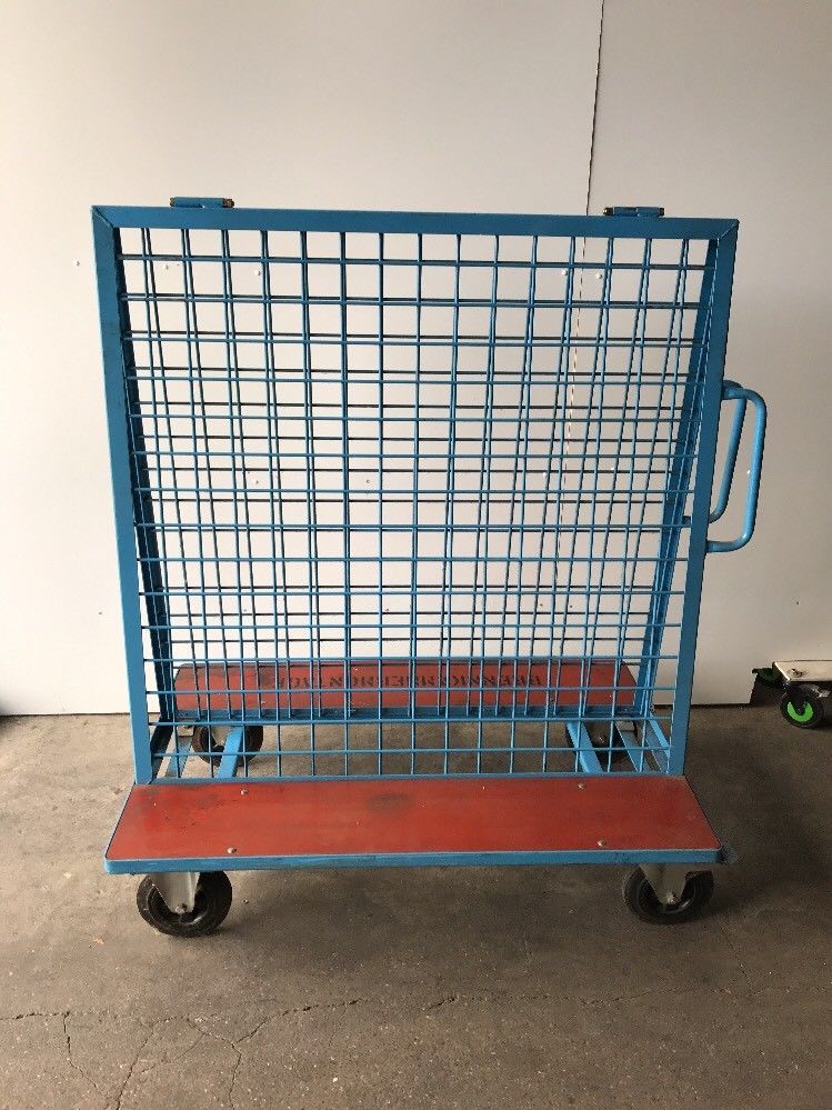 Werkstückwagen 500 Kg Eurokraft W390 Etagenwagen Regalwagen Gitterwagen