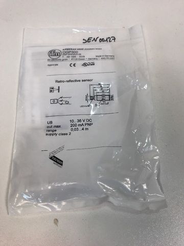 Ifm OGP300 OGP-DPKG/US100  Reflexlichtschranke Retro-reflective Sensor