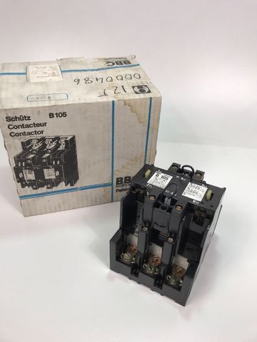 Schütz Contacteur Contactor BBC B105 B105-30-22 55KW 380 V AC3 ABB Petercem NEU