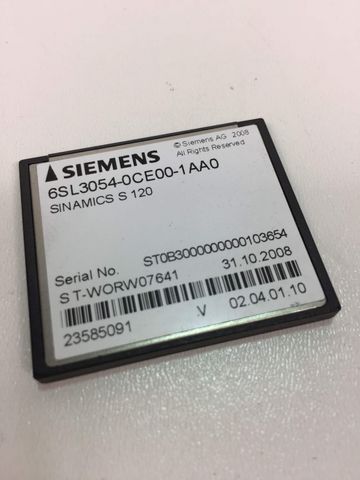 Siemens 6SL3054-0CE00-1AA0 Sinamics Speicherkarte S 120
