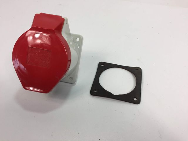 Walther BS4343 Wandsteckdose 5-polig Starkstrom 32-5h Steckdose Typ 430