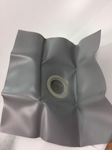 Abfluss Metall Laborabfluss flexibel 49 x 24 x 5 cm