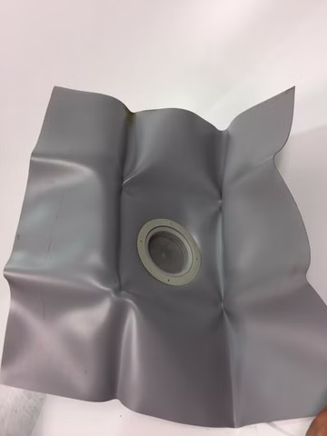 Abfluss Metall Laborabfluss flexibel 49 x 24 x 5 cm