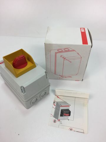 ABB OTPA116L2M1 MS-Gehäuse EAN 6417019200392 Control Oy -gelb