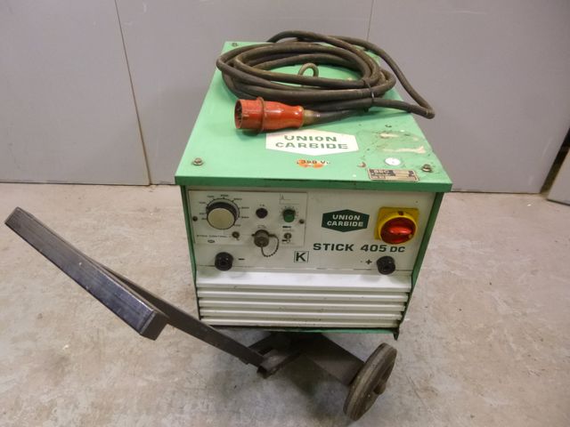 Union Carbide Stick 405 DC WIG Schutzgas 400 V Schweißgerät 400 A