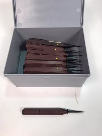 AMP Termi Point Zubehör - Zugprüfer Zugprüfwerkzeug 69358-2 mit Werkzeugspitze