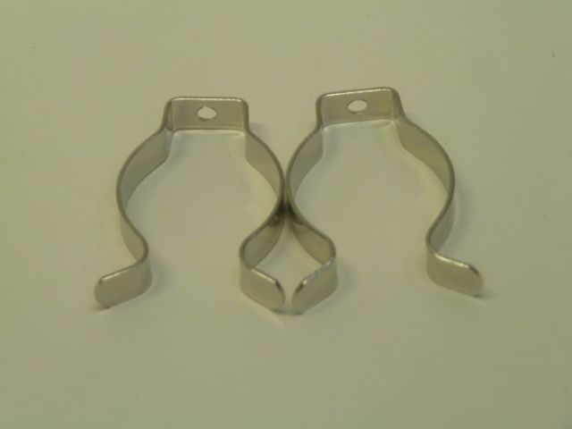10 Stück Federstahlklammern Metallhalteclip für T12 LSF 38mm