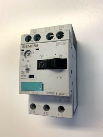 Siemens Sirius Leistungsschalter, 3RV1011-1CA15 Schalter