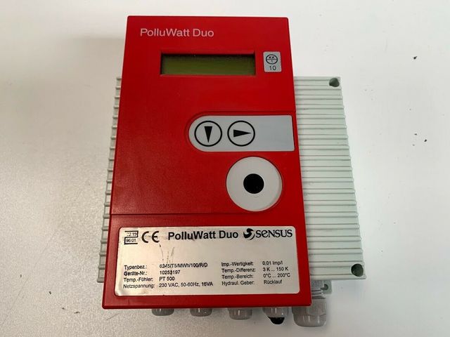 SENSUS Duo PolluWatt 6245/T5/MWh/100/R/D Wärmemengenzähler