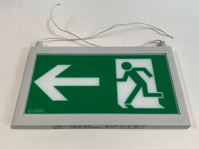 CEAG LED Piktogramm zweiseitig Notlicht GuideLed 10X2X Cooper Safety_10