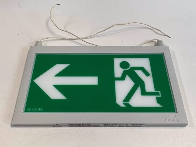 CEAG LED Piktogramm zweiseitig Notlicht GuideLed 10X2X Cooper Safety_10