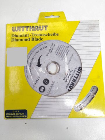 Witthaut Diamant-Trennscheibe 180mm