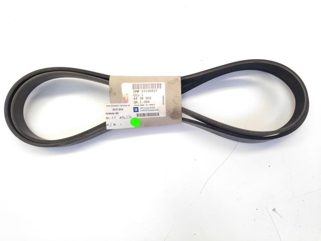 GM General Motors 93198427 Original Opel Keilrippenriemen