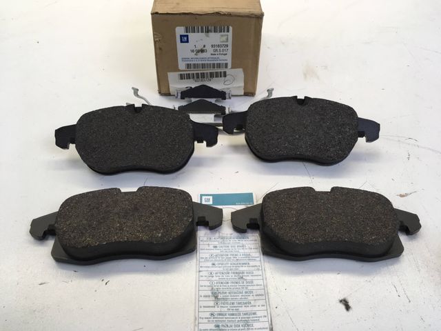 Opel Original Bremsbelag General Motors GM 93183729 Scheibenbremsen Bremsbelagsatz