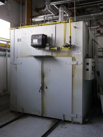 Glasbeek Finish Gas Kammerofen 200 ° C Type 003.05 Brennofen Härteofen 40-110 kW