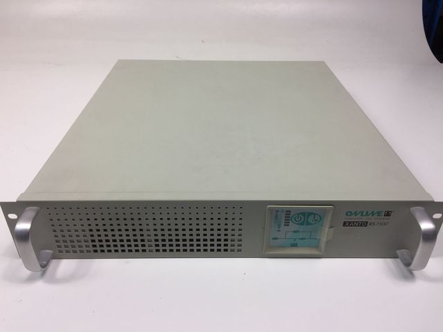 USV UPS Online Xanto RS 1500 Power Supply Rackmount Systems 19"