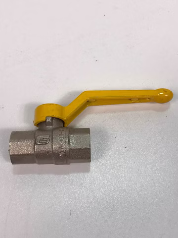 Messing Vernickelt Kugelhahn Venus DVGW 3/8" Gewinde PN40  EN331 kh66010
