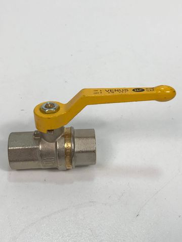 Messing Vernickelt Kugelhahn Venus DVGW Gewinde PN63 DN15 EN331