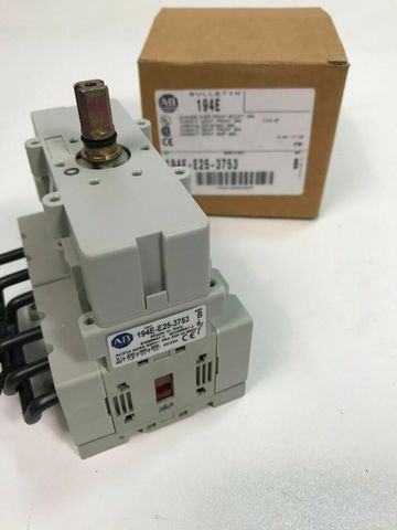 Allen Bradley 194E-E25-3753 Umschalter 194E Einbau 25A 194EE253753