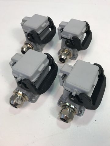 4x Phoenix Contact Gehäuse HC-B 6-SMLD 1604728 Sockelgehäuse