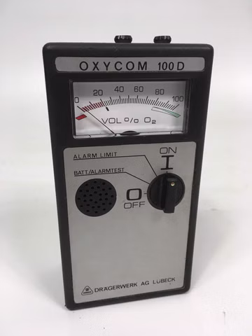 Drägerwerk Sauerstoffmessgerät Oxycom 100D Sauerstoff Monitor