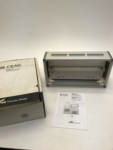 CEAG Notleuchte S 711CG1-3/D , Be.Nr. 40071344653 Rettungszeichen m.Leuchtmittel