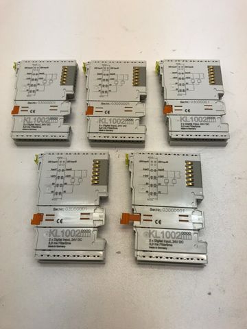 5x Beckhoff KL1002