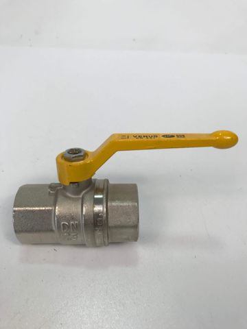 Messing Vernickelt Kugelhahn Venus DVGW Gewinde DN25 EN331 RI-3350.105