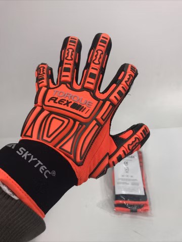 Spezial Handschuh SKYTEK TORQUE FLEX Gr 8 Gepolsterter Griff Anti Slip UVP39€