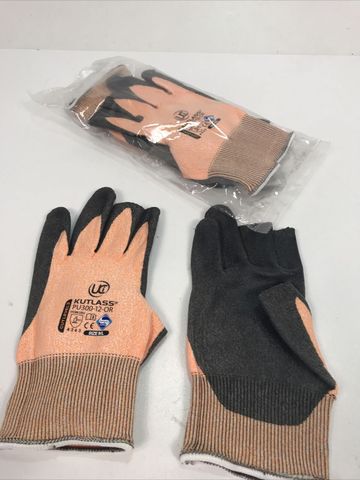 Kutlass PU300-12-OR Mechaniker Arbeits Handschuhe Gr. 9, Airfresh