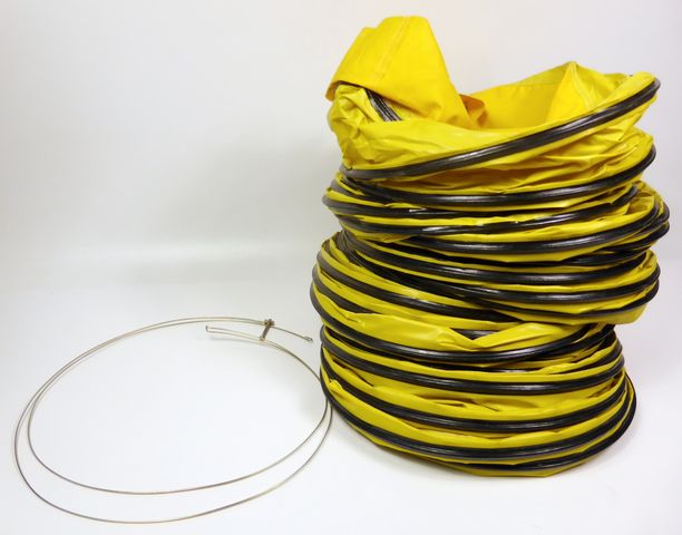 Kroll Kombi Warmluftschlauch für M100 - M200 D=525mm L=7,6m Hallenheizung 