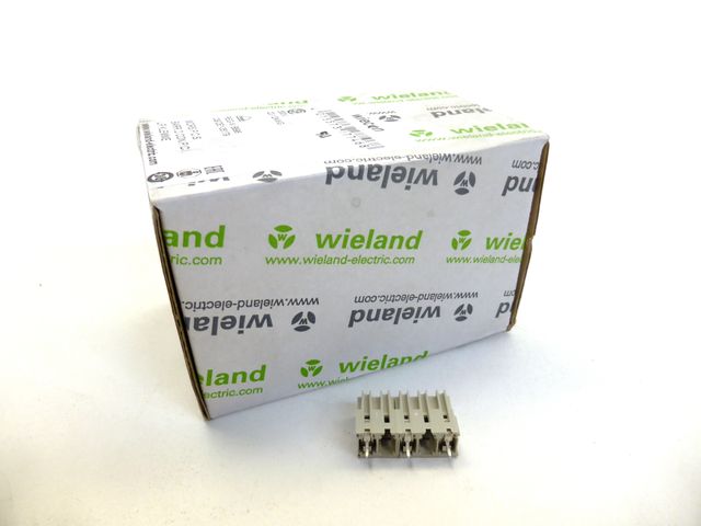 50 Stück Wieland 8191 Druckanschluss Druckklemme Klemme 2,5mm² 3-polig 10MM