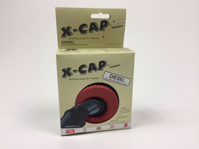 MECROM X-CAP TANKDECKEL FORMEL 1 BERÜHRUNGSFREI TANKEN DIESEL Schraubverschluss