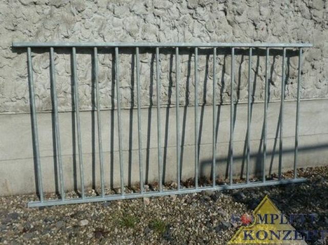 Heras Frontgitter Schmuckzaun Zaun Gitter verzinkt 230x119cm