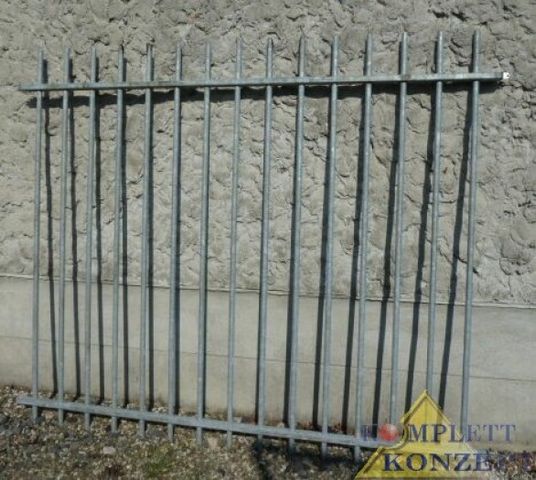 Heras Frontgitter Schmuckzaun Zaun Gitter verzinkt 230x153cm