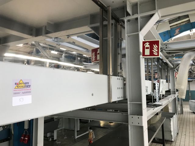 Kannegiesser Transportband 75 cm Gurtförderer Förderband 5 m 