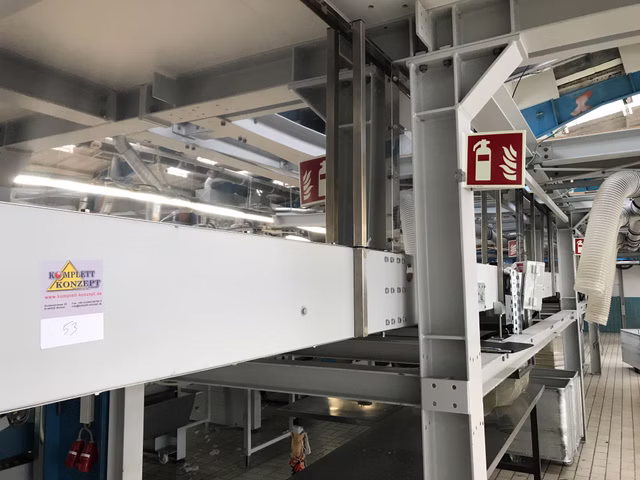 Kannegiesser Transportband 75 cm Gurtförderer Förderband 5 m