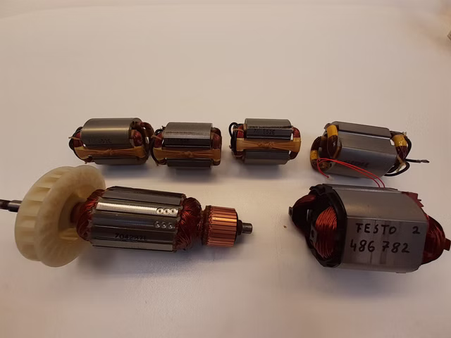 Hitachi Hikoki Ersatzteile 5x Stator 1x Anker Posten Werkzeug Armature