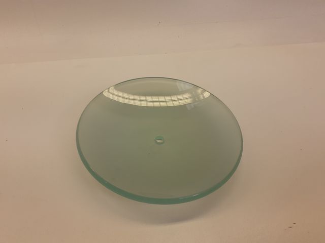4x Servierschalen Servierplatten Glas Durchmesser 29cm, 29cm, 38cm, 50cm