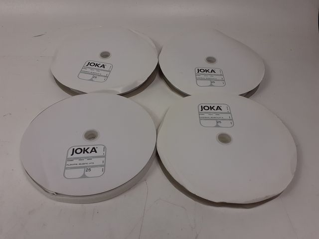 4x Hakenband Pilzkopfband 25m lang, 20mm breit