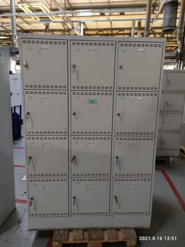 Lista Schließfachschrank Taschenspind Spind Spinde Wertfach Wertschließfach 3x4