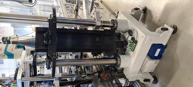 Endkontrolle Materialprüfstand Opto Engineering TC23096 Keyence XG-H500M CA-DC21E XG-7701P 