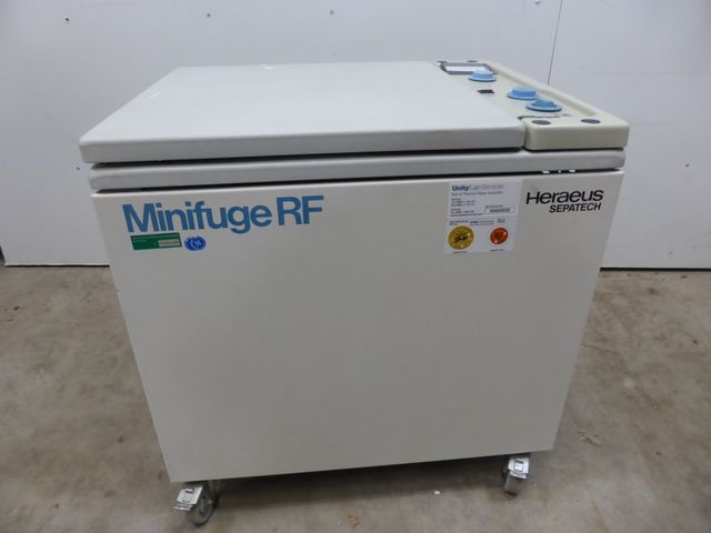 Heraeus Minifuge RF Kühlzentrifuge Zentrifuge Centrifuge inkl. Rotor 3360